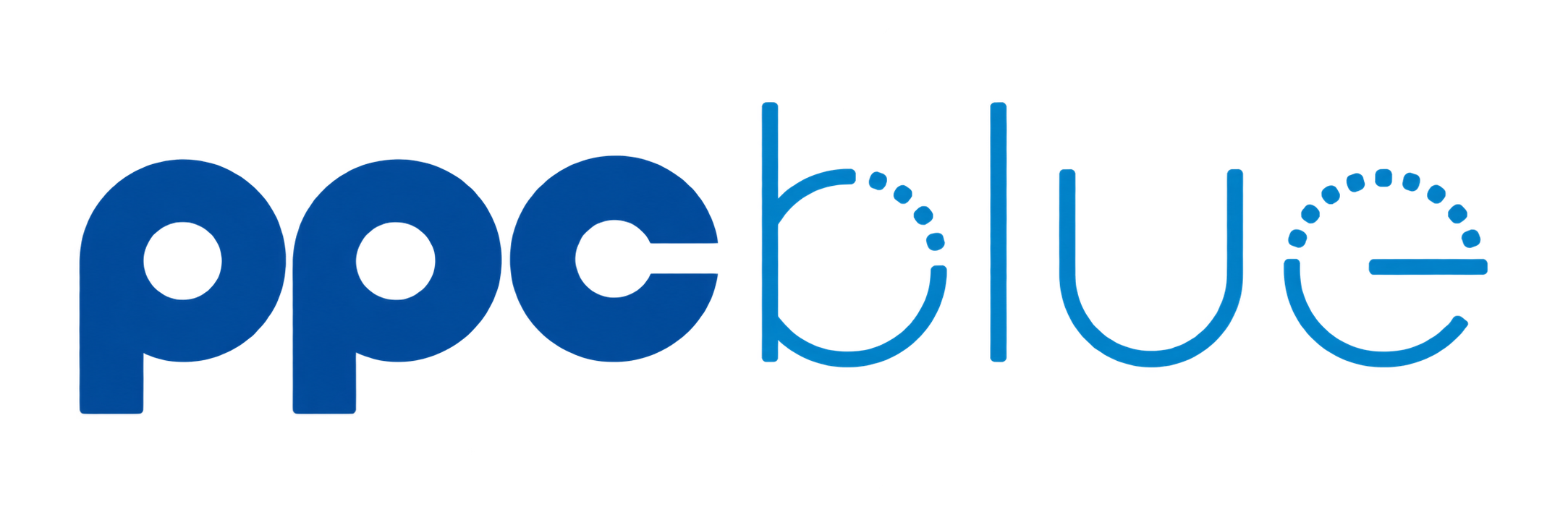 PPC logo in blue on transparent background